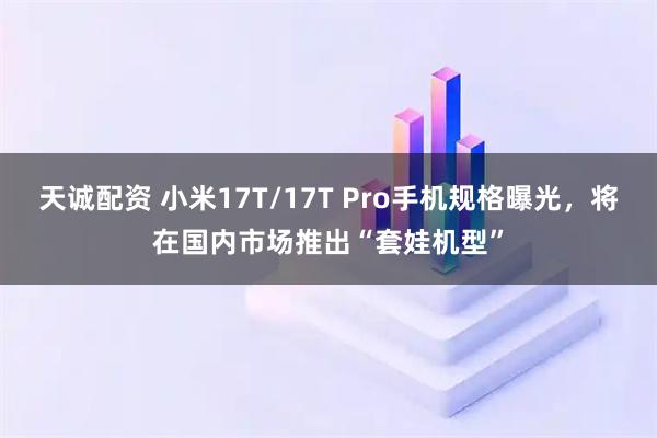 天诚配资 小米17T/17T Pro手机规格曝光，将在国内市场推出“套娃机型”